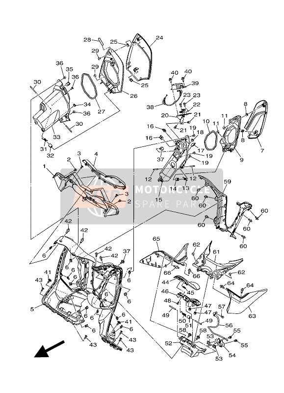 B74F818A0000, Stift, Yamaha, 2